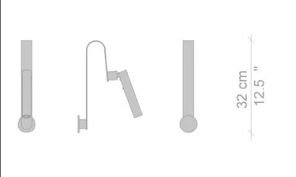Faretto rotondo in alluminio LED regolabile CASSINA Shadowmoon fabbrica CASSINA dall'Italia. Foto №4