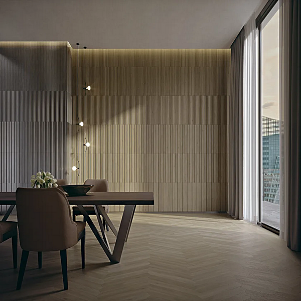 Boiserie in legno Code 3D ARTE BROTTO fabbrica Arte Brotto dall'Italia. Foto №5