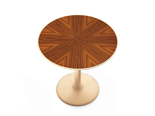 Tavolino da caffè rotondo in legno GIORGETTI OTI fabbrica GIORGETTI dall'Italia. Foto №1