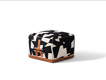 Pouf quadrato rivestito CASSINA Somewhere El S