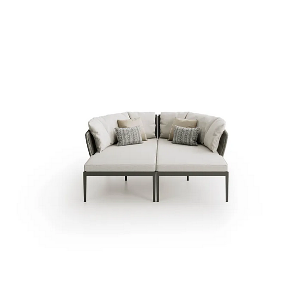 Daybed da giardino in tessuto Atmosphera Dream 2.0 con schienale imbottito DR20.DO fabbrica ATMOSPHERA dall'Italia. Foto №6
