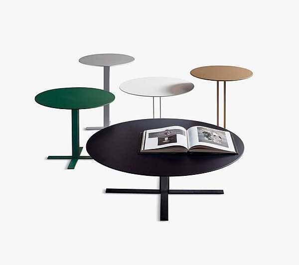 Tavolino da caffè rotondo in MDF Piu Saba fabbrica SABA dall'Italia. Foto №3