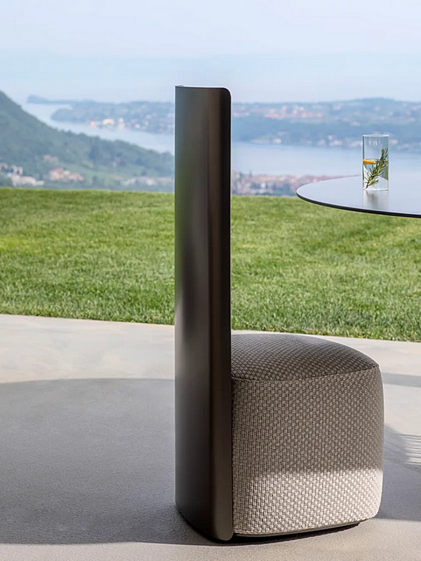 Poltrona da giardino in tessuto Pierre Shell Flou fabbrica Flou dall'Italia. Foto №4