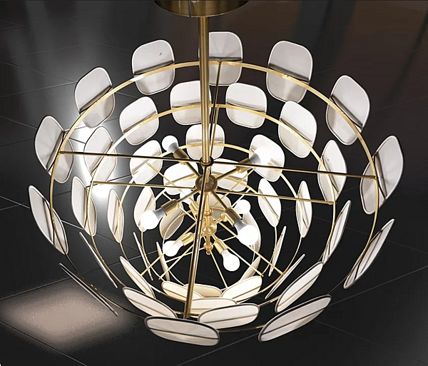 Lampada da soffitto in carta pergamena Grappolo FORMITALIA fabbrica FORMITALIA dall'Italia. Foto №3