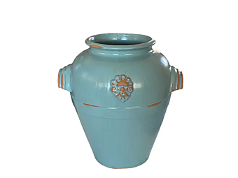 Vaso in ceramica artigianale Arcaica L_Antica Deruta AC/1026/40/AZU, AC/1026/40/B, AC/1026/40/BLU