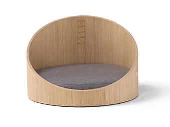 Cesta per cani in legno River AMURA fabbrica AMURA dall'Italia