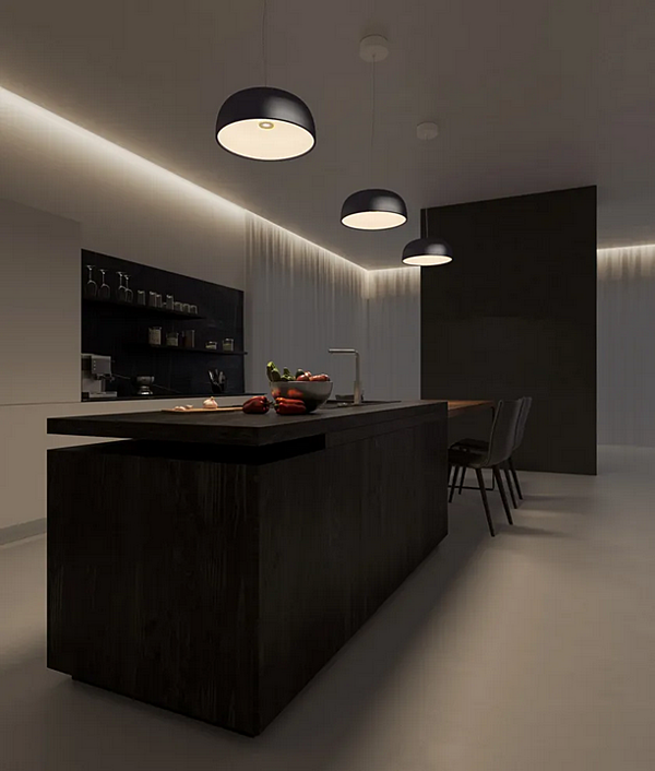 Lampada a sospensione in alluminio LED TIA 400 Lumina fabbrica Lumina dall'Italia. Foto №2