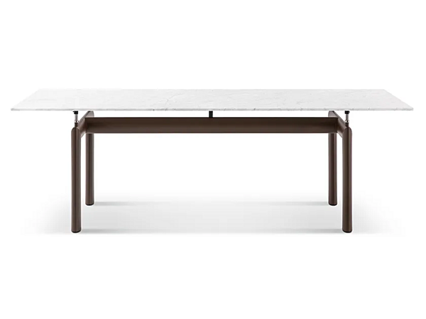 Tavolo da giardino rettangolare in marmo di Carrara 6 posti CASSINA D'Avion Outdoor 006 fabbrica CASSINA dall'Italia. Foto №1