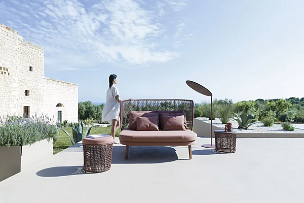 Sgabello da giardino in alluminio verniciato a polvere EMMA VARASCHIN 23653 fabbrica VARASCHIN dall'Italia. Foto №5