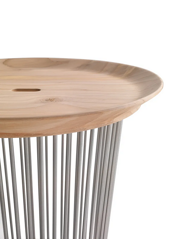 Tavolino da caffè rotondo in legno Berry FLEXFORM fabbrica FLEXFORM dall'Italia. Foto №4