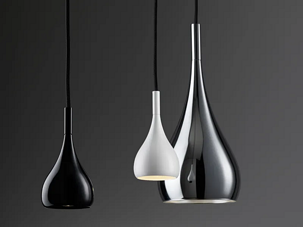 Lampada a sospensione in metallo Bijou Fabbian fabbrica Fabbian dall'Italia. Foto №6