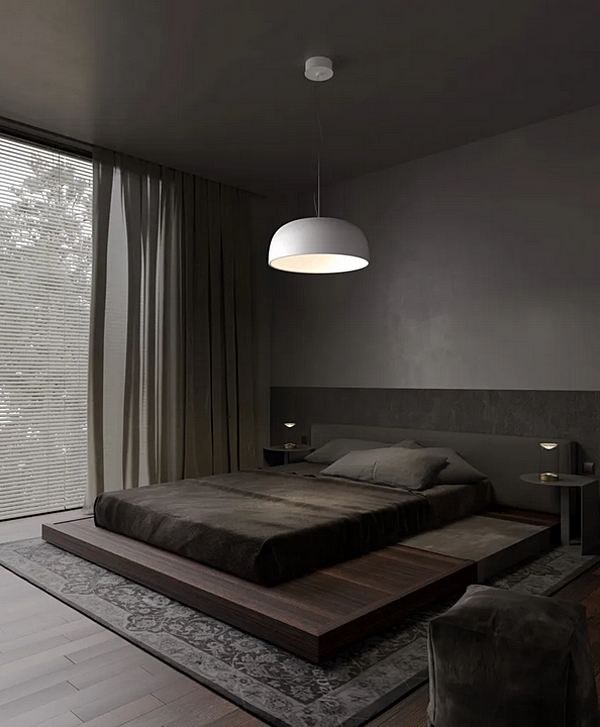 Lampada a sospensione in alluminio LED TIA 600 Lumina fabbrica Lumina dall'Italia. Foto №3