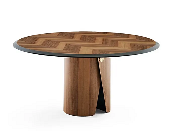 Tavolo rotondo in legno Manto Gallotti&Radice fabbrica Gallotti & Radice dall'Italia. Foto №8