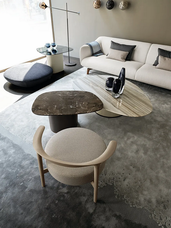 Tavolino da caffè in legno Galet GIORGETTI fabbrica GIORGETTI dall'Italia. Foto №2