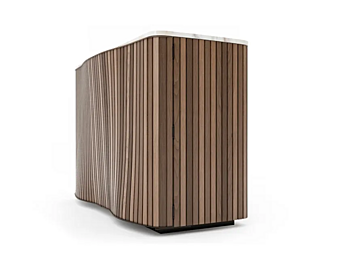 Барный шкаф из ореха GIORGETTI KIRI 86500