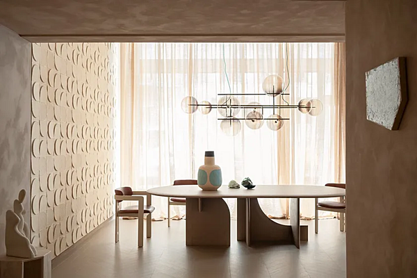 Lampada a sospensione in vetro dimmerabile LED Bolle Orizzontale Gallotti&Radice fabbrica Gallotti & Radice dall'Italia. Foto №5