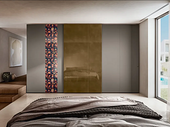 Armadio sezionale con porte scorrevoli LAGO N O W Quick Sliding 1171