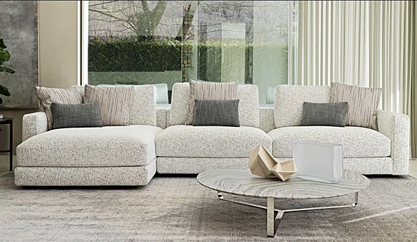 Divano modulare con copertura removibile Flou MyPlace fabbrica Flou dall'Italia. Foto №13