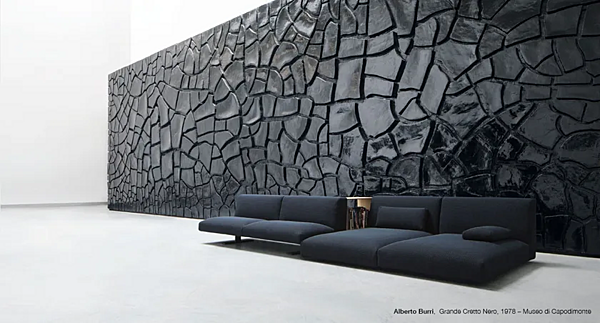 Divano modulare in tessuto PAOLA LENTI MOVE fabbrica PAOLA LENTI dall'Italia. Foto №6