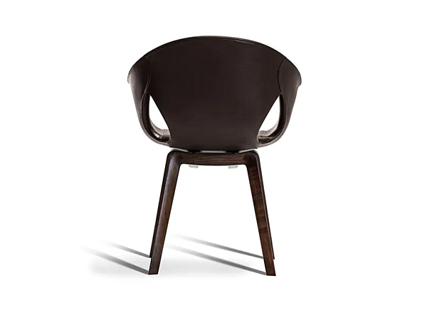 Poltrona in pelle con braccioli Ginger Poltrona Frau fabbrica POLTRONA FRAU dall'Italia. Foto №3