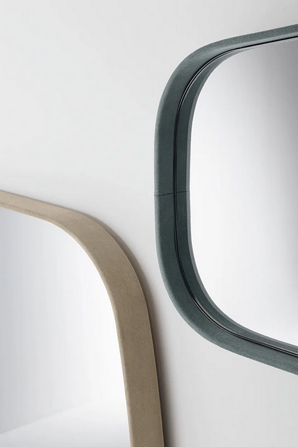 Specchio rettangolare da parete con cornice Gallotti&Radice Soft fabbrica Gallotti & Radice dall'Italia. Foto №3