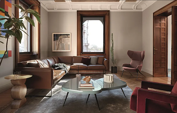 Poltrona in tessuto CASSINA 637 Utrecht fabbrica CASSINA dall'Italia. Foto №9
