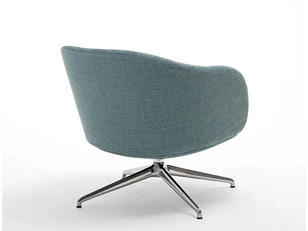 Poltrona girevole con rivestimento sfoderabile Saba collezione Sunset fabbrica SABA dall'Italia. Foto №2