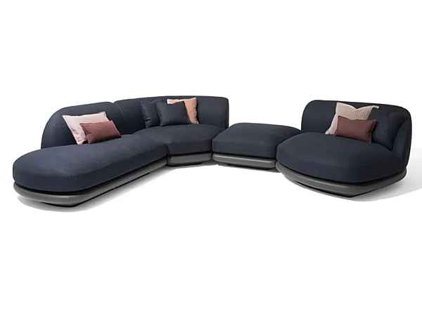 Divano angolare in tessuto Vesper GIORGETTI fabbrica GIORGETTI dall'Italia. Foto №3