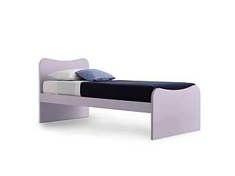 Letto singolo per bambini con contenitore Nidi BIN fabbrica nidi dall'Italia