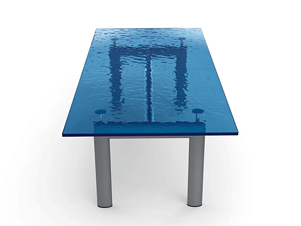 Tavolo regolabile in altezza con struttura in tubolare D Avion CASSINA 006 fabbrica CASSINA dall'Italia. Foto №4