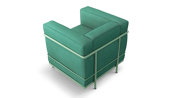 Poltrona con braccioli CASSINA Fauteuil Grand Confort Petit Modèle 002 fabbrica CASSINA dall'Italia. Foto №3