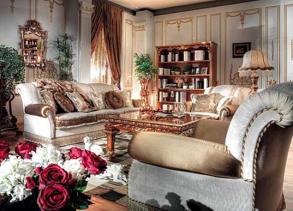 Divano ASNAGHI INTERIORS GD3503 Gold collection