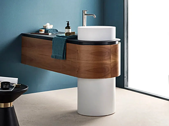 Mobile bagno in legno singolo Gaia Mobili Peninsula fabbrica GAIA dall'Italia