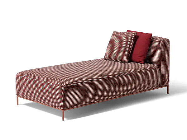 Daybed da giardino in tessuto con schienale alto CASSINA MEX HI OUTDOOR fabbrica CASSINA dall'Italia. Foto №1