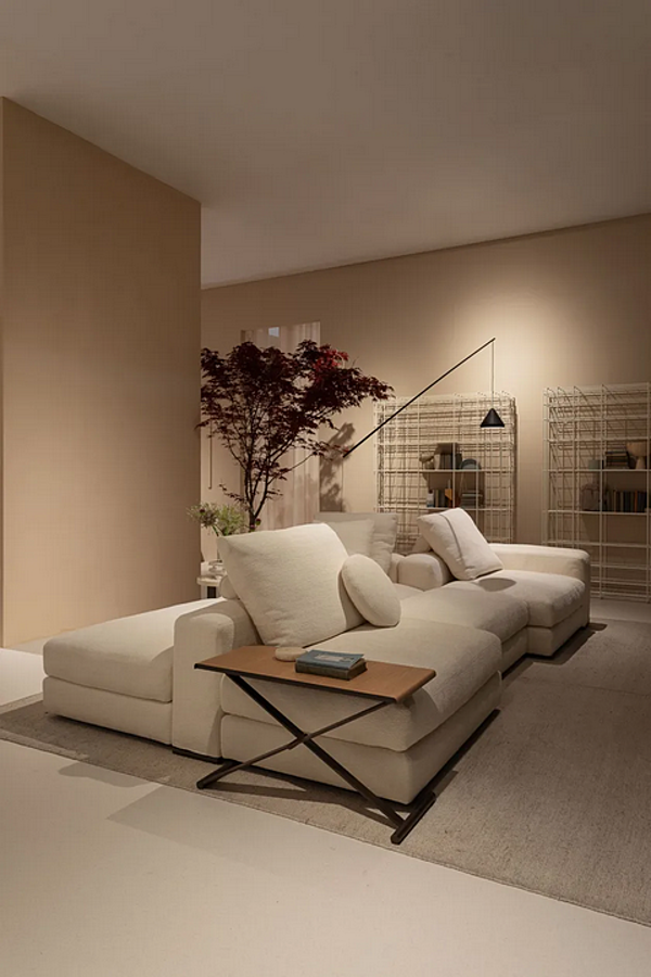 Divano angolare in tessuto Ananta Saba fabbrica SABA dall'Italia. Foto №3