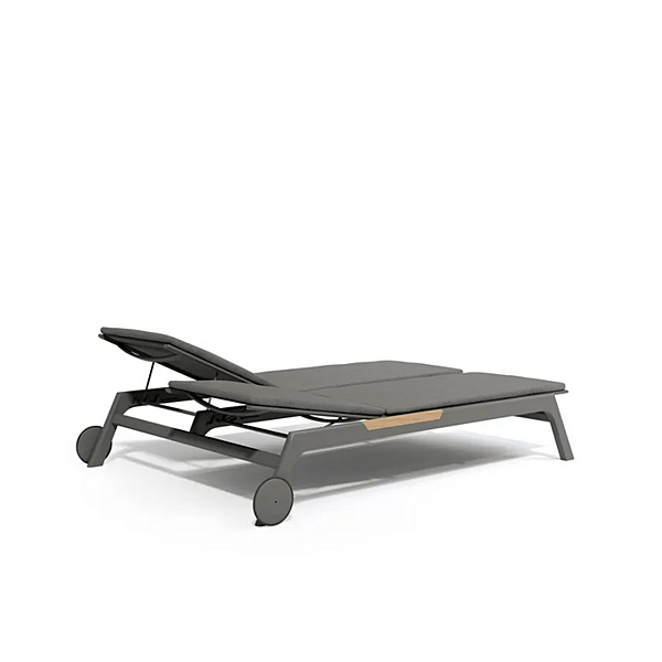 Лежак с двойным текстиленом и алюминием NEVADA Atmosphera fabbrica ATMOSPHERA dall'Italia. Foto №5