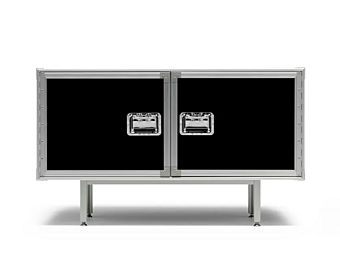 Credenza in alluminio estruso e multistrutture laminate Moroso fabbrica Moroso dall'Italia