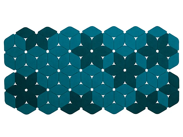 Tappeto in feltro stampato Kaleidoscope PAOLA LENTI fabbrica PAOLA LENTI dall'Italia. Foto №5
