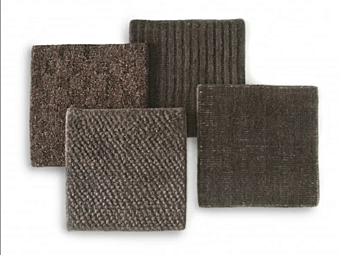 Tappeto in cotone collezione premium colore carbone FLEXFORM