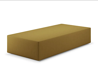 Pouf rettangolare in tessuto imbottito Adrenalina collezione Pan S IMB1072128