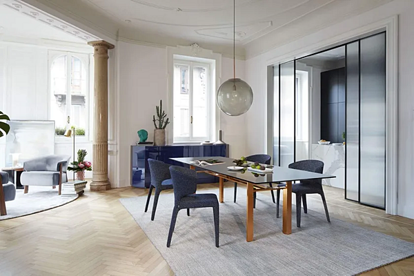 Tavolo rettangolare in legno Doge CASSINA fabbrica CASSINA dall'Italia. Foto №8