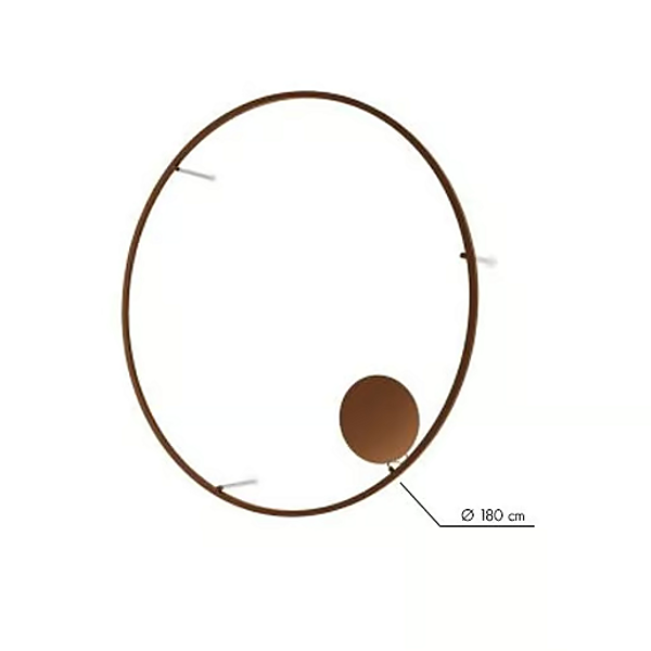 Lampada da parete in alluminio LED U-Light AXOLIGHT fabbrica Axolight dall'Italia. Foto №8