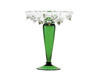 Centrotavola in vetro Tristano Driade fabbrica Driade dall'Italia