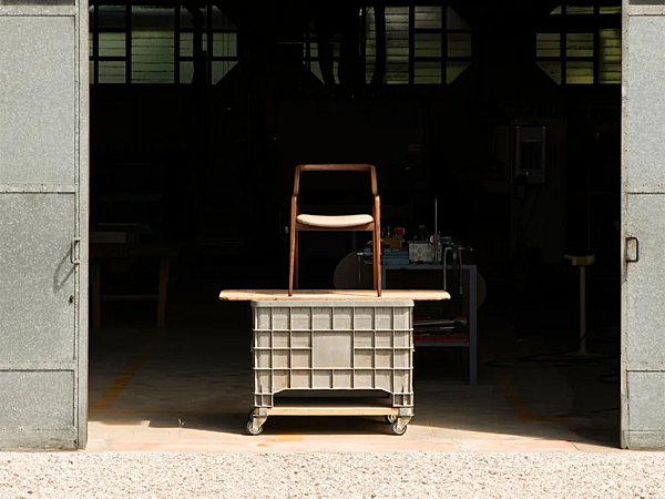 Sedia in legno con braccioli DALE Breve C 142 fabbrica Dale Italia (by Cantiero) dall'Italia. Foto №7