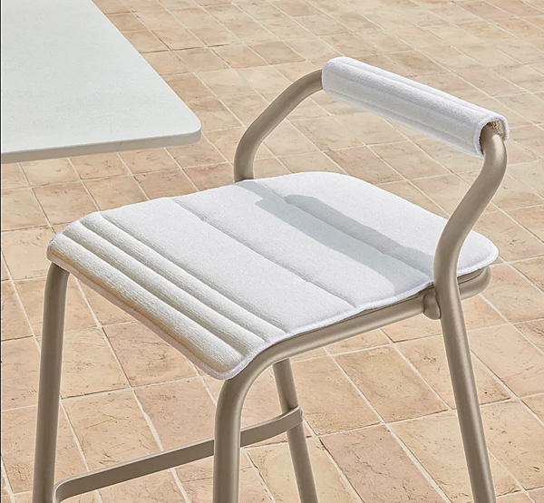 Sgabello da giardino alto impilabile in alluminio Noss VARASCHIN 24550/B, 24551/B, 24552/B, 24553/B fabbrica VARASCHIN dall'Italia. Foto №7