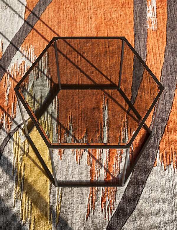 Tavolino da caffe DESALTO Hexagon Tris - "Metal" sheet top 691 fabbrica DESALTO dall'Italia. Foto №6