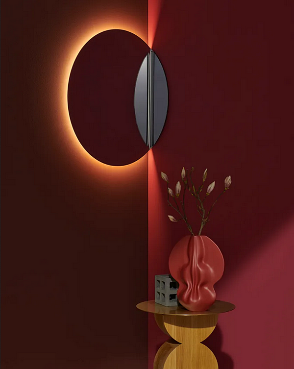 Specchio a muro con illuminazione integrata CASSINA Gibbous fabbrica CASSINA dall'Italia. Foto №3