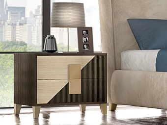 Tavolino da notte rettangolare con cassetti CASA +39 NEW HARMONY H0010, H0012