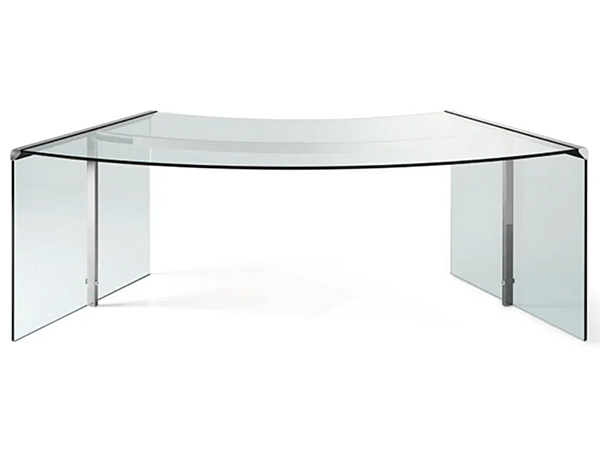 Scrivania in cristallo Gallotti&Radice collezione President Senior Junior fabbrica Gallotti & Radice dall'Italia. Foto №2