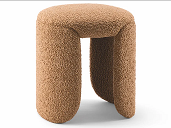 Pouf in tessuto Petalo BROSS 1461 fabbrica BROSS dall'Italia
